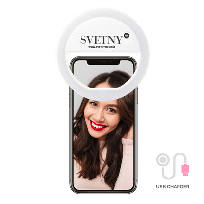 Селфи Ринг с USB зарядно